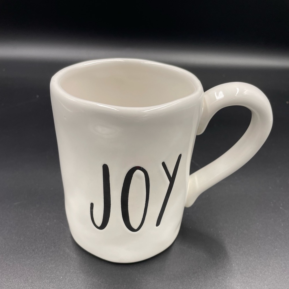 Pier One Stoneware Joy coffee Mug